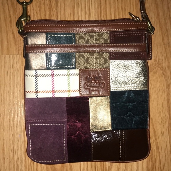Coach patchwork crossbody - Picture 2 of 6